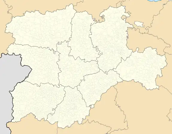 Roales de Campos is located in Castile and León