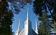 Spire of the Portland Oregon Temple