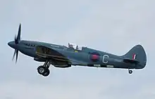 A Spitfire PR Mk 19, similar to those operated by No. 81 Squadron RAF from RAF Seletar.