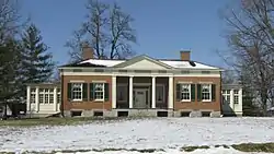 Front of the James D. Conrey House