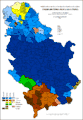 Ethnic structure of Serbia by municipalities 1971.