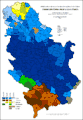 Ethnic structure of Serbia by municipalities 1981.