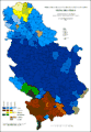 Ethnic structure of Serbia by municipalities 1991.