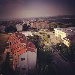 Panorama of inner Sremčica