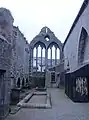 inside view of St. John's Abbey, view towards North