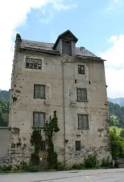 The Abbot's tower of Churwalden Abbey