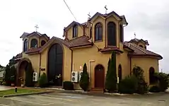 View of church (right side)