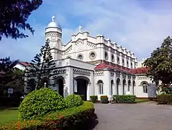 St. Paul's Church, Milagiriya, one of the oldest churches in Sri Lanka, first built by the Portuguese and re-built by the British.