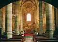 View of the central apse