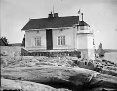 The old lighthouse, c. 1900