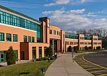 View of Staples High School, December 2011