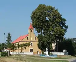 Church of Saint Matthew from about 1879.