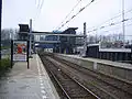 The station before it was closed for refurbishing.