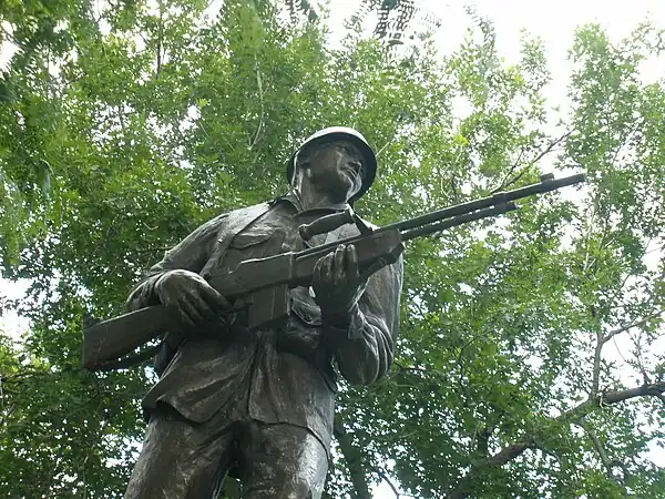 Statue of Martínez in Denver