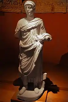 Statue of Emperor Valentinian II