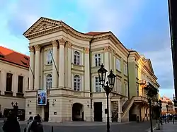 The Estates Theatre in Prague (Czech Republic) is the only theatre left standing where Mozart performed