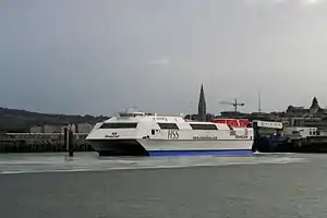 Stena Explorer at Dún Laoghaire