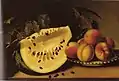 Still Life with Watermelon and Peaches