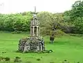 St Peter's Pump 15th century, relocated from Bristol to Stourhead 1766