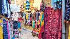 Street Market inside Jaisalmer Fort