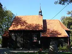 St. Mary's wooden church from the first half of the 17th century.