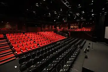 Interior of the Studio Theatre