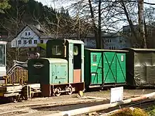 Train on the Stumpfwald Railway