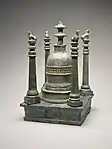 Stupa-shaped reliquary, Kushan period, about 2nd century CE