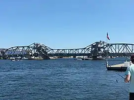 Sturgeon Bay Bridge in August 2020