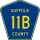 County Route 11B marker