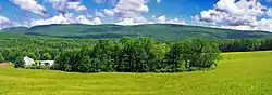 A farm in Sugarloaf Township