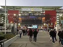 Suncorp Stadium entry