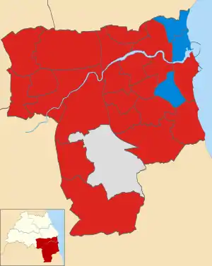 2014 results map