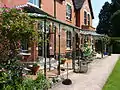 Veranda at the front of Sunnycroft