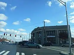 The Sunrise National Bank Building in Baldwin