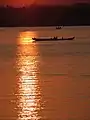 Sunset over Salween (Than Lwin) River