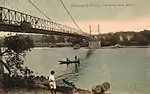 Old Red Bridge in 1907