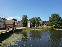 Reservoir in the town of Suure-Jaani