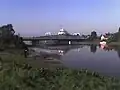 Cross Keys Bridge on a high spring tide