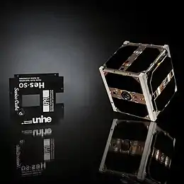 Swiss Cube 1, the first Swiss satellite.