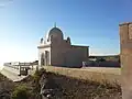 Idris' reconstructed mausoleum in 2013