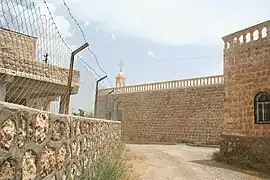 Syriac Orthodox church in the village