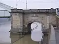 The Rakpart (Wharf) during a flood in 2010