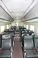 Interior of 1st Class Passenger section of Buffet Car TBR 856