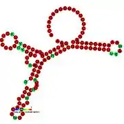 TLS-PK4:  Secondary structure taken from the Rfam database. Family RF01085. Derived from Pseudobase PKB00135