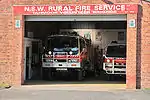 Rural Fire Service shed