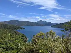 View across Tahuahua Bay from