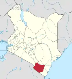 Taita-Taveta County in Kenya