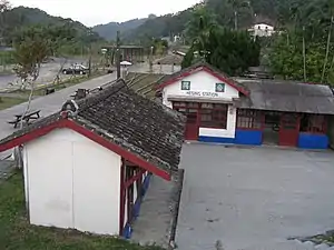 Hexing station entrance