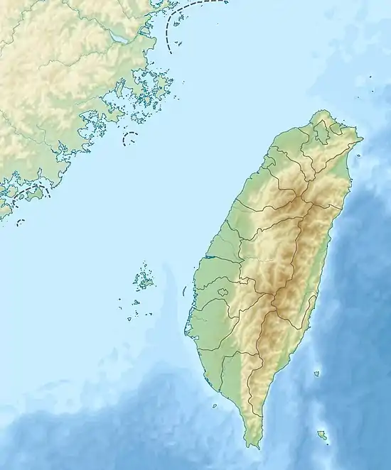 Liuqiu I. is located in Taiwan